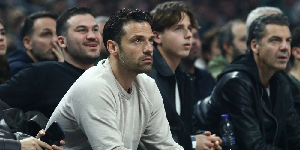 Ο Κωνσταντίνος Αργυρός στο «T-Center» για το Παναθηναϊκός AKTOR - Ολυμπιακός