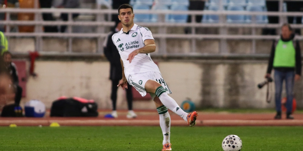 Ο Γιώργος Νίκας στο Καβάλα - Παναθηναϊκός.