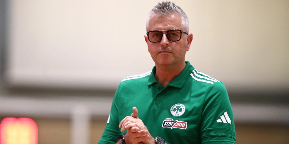 Ο προπονητής της ομάδας βόλεϊ γυναικών του Παναθηναϊκού, Αλεσάντρο Κιαπίνι