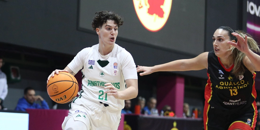 Η Ιωάννα Κριμίλη στο Αθηναϊκός - Παναθηναϊκός.