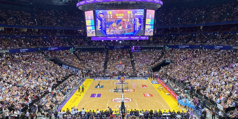 Η «Qudos Bank Arena» του Σίδνεϊ. 