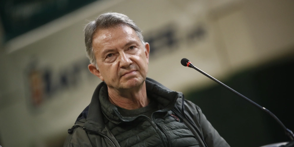 Ο πρόεδρος του Ερασιτέχνη Παναθηναϊκού, Δημήτρης Βρανόπουλος