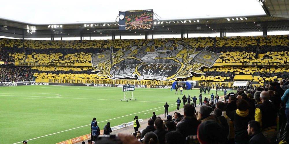 Το γήπεδο της Γιουνγκ Μπόις, Wankdorf Stadium.