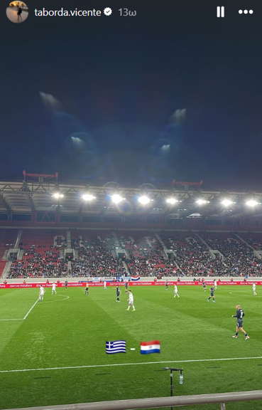 Ο Ταμπόρδα στο «Γ. Καραϊσκάκης».