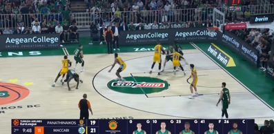 Ram Screen - Pindown (Παναθηναϊκός - Μακάμπι) Ram Screen - Pindown (Παναθηναϊκός - Μακάμπι)