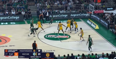 Ram Screen - Pindown (Παναθηναϊκός - Μακάμπι) Ram Screen - Pindown (Παναθηναϊκός - Μακάμπι)