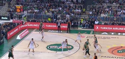 Pitch Back και Pick & Roll (Ρεάλ - Παναθηναϊκός) Pitch Back και Pick & Roll (Ρεάλ - Παναθηναϊκός)