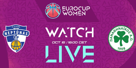 Live TV: Νεπτούνας - Παναθηναϊκός (EuroCup Γυναικών) neptunas-panathinaikos.png