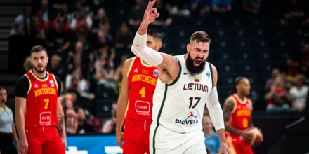 Eurobasket: «Μαγικός» Ο Βαλαντσιούνας στη νίκη της Λιθουανίας επί του Μαυροβουνίου valanciunas.png