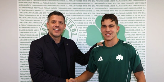 «Έδεσε» με επαγγελματικό συμβόλαιο τον Μπινιάρη ο Παναθηναϊκός