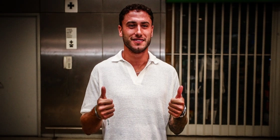 Παναθηναϊκός: 10... κλικς από την άφιξη του Καλάμπρια! (pics)