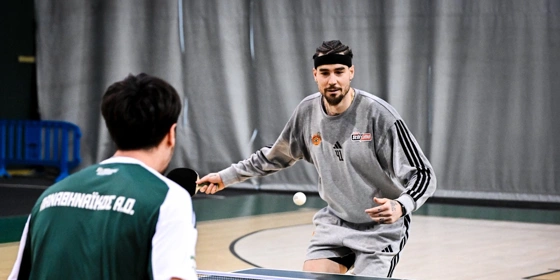 Παναθηναϊκός Aktor: «Φιλικό» με το τμήμα πινγκ πονγκ!