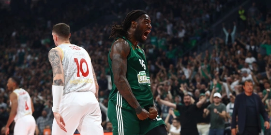 Παναθηναϊκός Aktor: H Euroleague σχολίασε το εκπληκτικό κάρφωμα του Λεσόρ (vid)