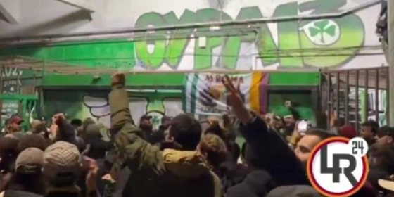 «Πάρτι» οπαδών Παναθηναϊκού και Ρόμα στην Λεωφόρο! (vid)