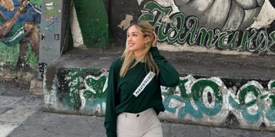 Η εγγονή του Πούσκας στη Λεωφόρο με πράσινη εμφάνιση που… συζητήθηκε