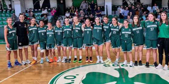 Τρεις στις τρεις για τις ακαδημίες του Παναθηναϊκού με την Ερντέμ παρούσα