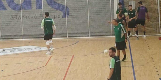 Δοκιμές και συμπεράσματα για την ανδρική ομάδα futsal του Παναθηναϊκού
