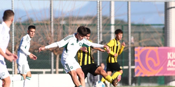 «Άγγιξε»... μυθικό «διπλό» κόντρα στην ΑΕΚ η Κ15 του Παναθηναϊκού