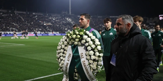 Κατέθεσε στεφάνι και λουλούδια ο Παναθηναϊκός (vid)