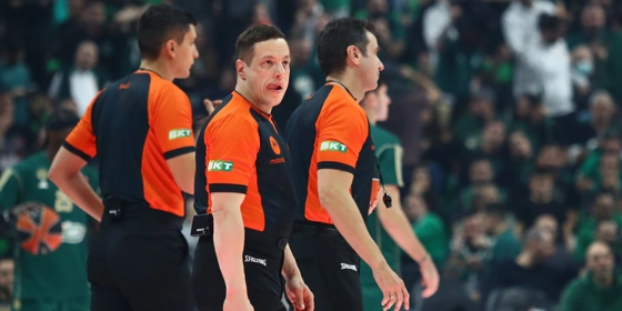 Euroleague: Αυτοί θα διευθύνουν το Παναθηναϊκός Aktor - Ζαλγκίρις Κάουνας