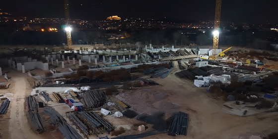 Βοτανικός: Μαγευτικά βραδινά πλάνα με φόντο την Ακρόπολη! (vid)