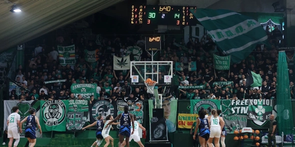 Το κλειστό της Λεωφόρου στο Παναθηναϊκός - ΠΑΣ Γιάννινα.