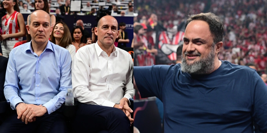 Οι αδερφοί Αγγελόπουλοι και ο Βαγγέλης Μαρινάκης