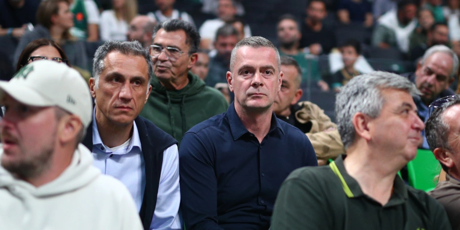 Στέφανος Κοτσόλης και Στέφανος Γιουρέλης στο T-Center