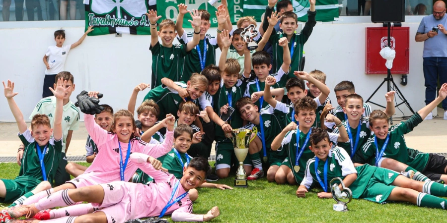 Η Κ11 του Παναθηναϊκού που κατέκτησε το Elite Neon Cup