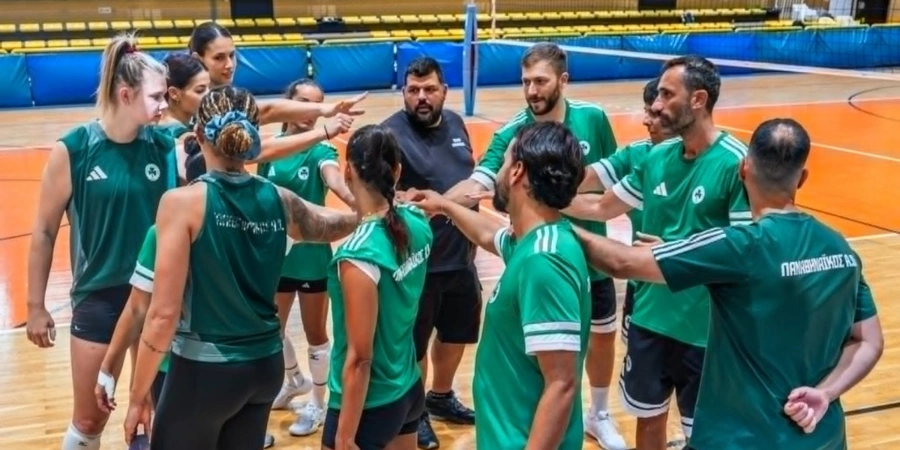 Η ομάδα βόλεϊ γυναικών του Παναθηναϊκού