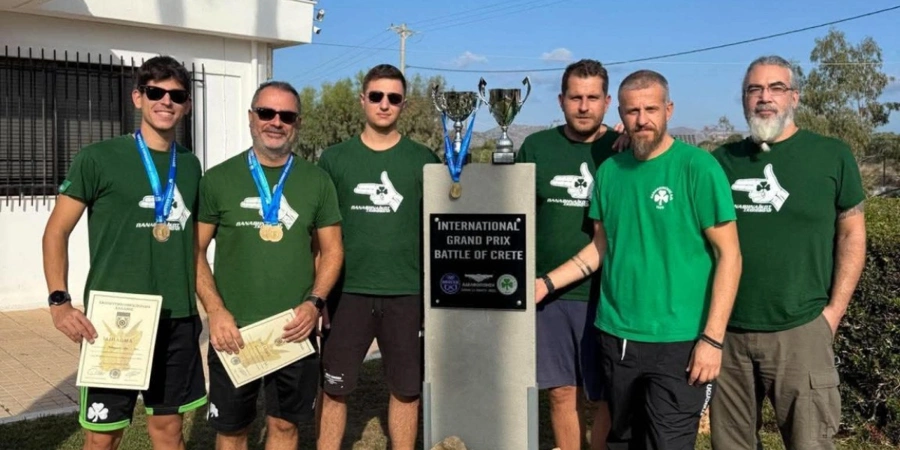 Η ομάδα σκοποβολής του Παναθηναϊκού