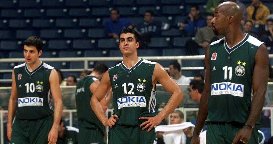 Ο Νταρίλ Μίντλετον με την φανέλα του Παναθηναϊκού