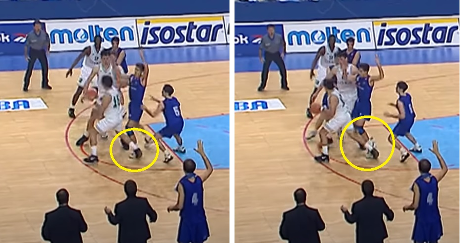 Το φάουλ στον Γιαννάκη