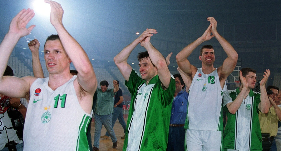 Ο Νίκος Μπουντούρης με την φανέλα του Παναθηναϊκού